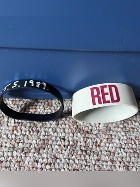 Taylor Swift 1989 and Red Tour Wrist Bands